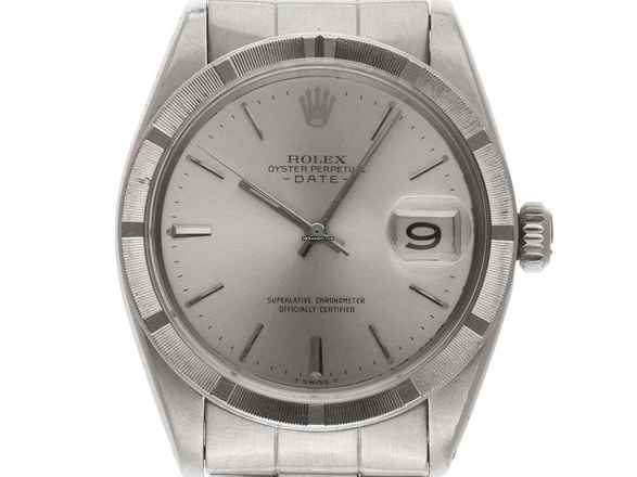  Rolex Oyster Perpetual Date Ref.1501 1966 original Box sehr gut Vintage Oyster Perpetual Date Stahl 