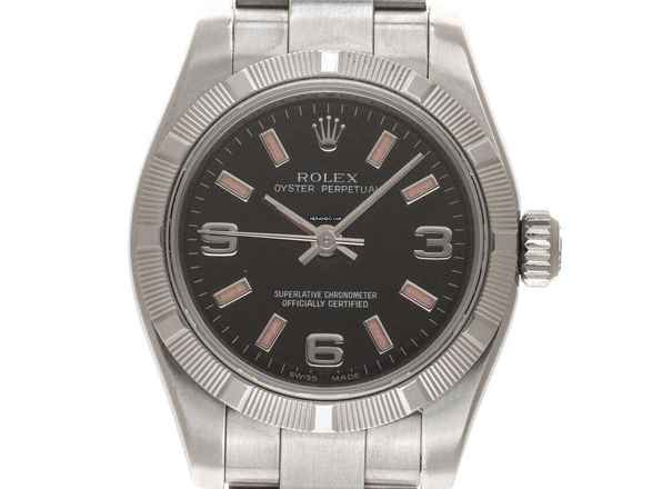  Rolex Oyster Perpetual 26 Lady Ref.176210 2007 Box&Beschreibung sehr gut Vintage Oyster Perpetual Stahl 