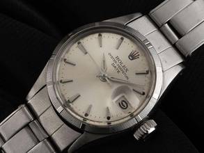 Thumbnail von Rolex Oyster Perpetual Lady Date Ref.6519 1966 Full Set sehr gut Vintage Oyster Perpetual Date open 6/9 Stahl
