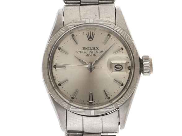  Rolex Oyster Perpetual Lady Date Ref.6519 1966 Full Set sehr gut Vintage Oyster Perpetual Date open 6/9 Stahl 