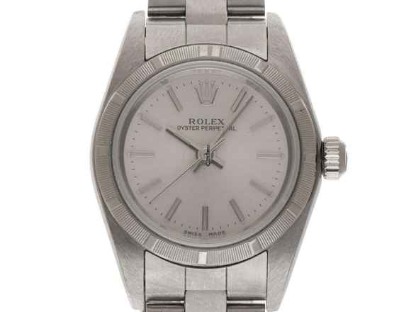  Rolex Oyster Perpetual Lady Ref.76030 2002 Box&Beschreibung sehr gut Vintage Oyster Perpetual Lady Stahl 