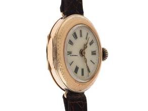 Thumbnail von Mirage Art Deco 1915 sehr gut Vintage Art Deco 14kt Roségold 21g Klappdeckelboden