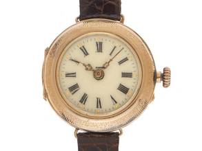 Thumbnail von Mirage Art Deco 1915 sehr gut Vintage Art Deco 14kt Roségold 21g Klappdeckelboden