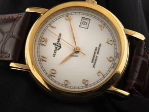Thumbnail von Ulysse Nardin San Marco Ref.131-77 1990 original Box Original unpoliert San Marco 18kt Gelbgold