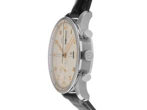 Thumbnail von IWC Portugieser Chronograph Ref.IW371604 2025 Full Set wie Neu Portugieser Chronograph Krokoleder Faltschließe