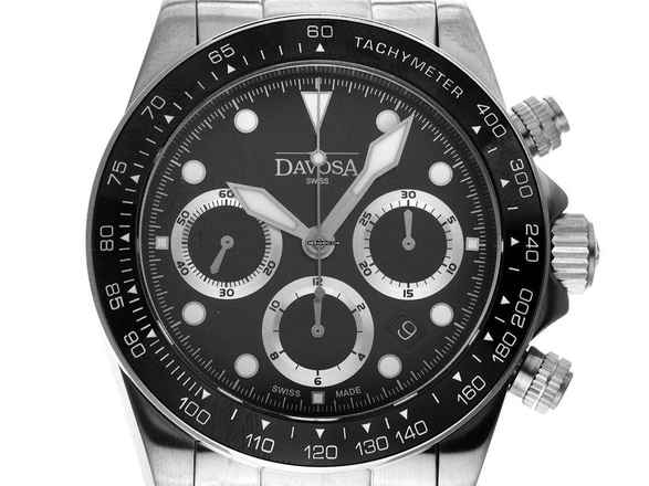 Davosa Ternos Professional Chronograph Ref.161.543.50 Full Set Neu Ternos Professional Chronograph 