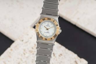 Thumbnail von Omega Constellation Ladies Lady Stahl / Gold Damenuhr Ref. 795.1080.1 Klassiker