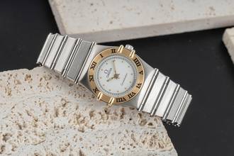 Thumbnail von Omega Constellation Ladies Lady Stahl / Gold Damenuhr Ref. 795.1080.1 Klassiker