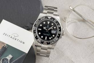 Thumbnail von Rolex GMT-Master II Oyster Edelstahl Automatik Herrenuhr Ref. 116710 B&P 2008