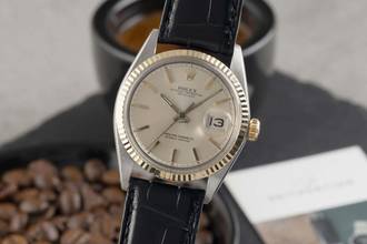 Thumbnail von Rolex Datejust 36 Stahl / Weissgold Automatik Herrenuhr Ref. 1601 Vintage