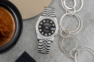 Thumbnail von Rolex Lady-Datejust Stahl / Weissgold Diamonds Automatik Ref. 279384RBR B&P 2021