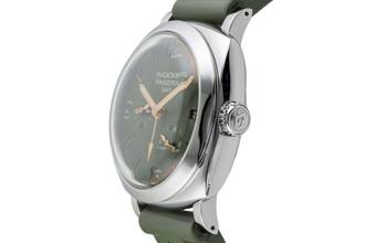 Thumbnail von Panerai Radiomir 1940 45 GMT Stahl Automatik Herrenuhr Ref PAM00999 Papiere 2019