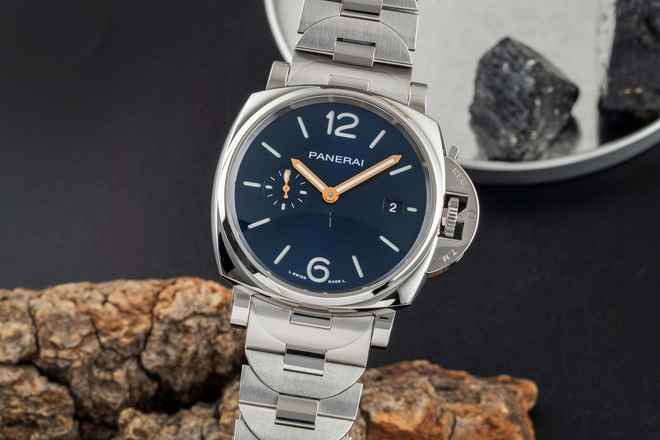  Panerai Luminor Due 42MM Automatik Herrenuhr Ref. PAM01124 Box & Papiere 