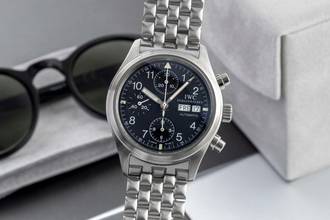 Thumbnail von IWC Pilot Saat Çalar Saat Pilot Kronograf Kronograf Çelik Otomatik Erkek Saat Ref. IW370605
