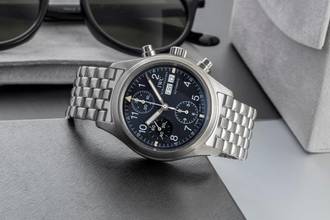 Thumbnail von IWC Fliegeruhr Chronograph Fliegerchronograph Chronograph Stahl Automatik Herrenuhr Ref. IW370605