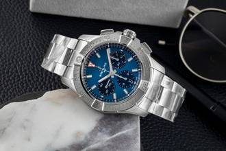 Thumbnail von Breitling Avenger B01 Chronograph 44 Stahl Automatik Ref. AB0146101C1A1 B&P