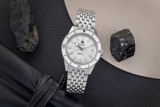 Thumbnail von Rado HyperChrome Captain Cook Automatik Edelstahl Damenuhr Ref. R32500013 B&P 2021