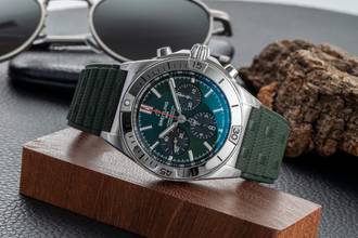 Thumbnail von Breitling Chronomat 42 B01 42 Stahl Automatik Ref. AB0134101L2S1 B&P NP 8800,-
