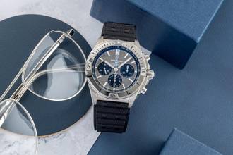 Thumbnail von Breitling Chronomat 42 B01 42 Titan Otomatik Erkek Saat Ref. EB0134101M1S1 B&P Yeni