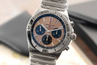 Thumbnail von Breitling Chronomat 42 B01 42 Çelik Otomatik Ref. AB0134101K1A1 B&P 2026 Yeni