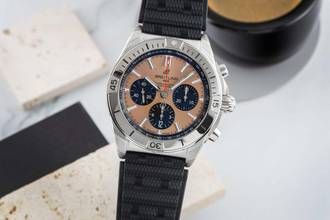 Thumbnail von Breitling Chronomat 42 B01 42 Çelik Otomatik Ref. AB0134101K1S1 B&P NP 9000,-