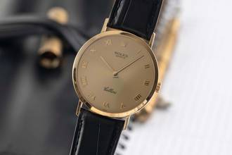 Thumbnail von Rolex Cellini 18k (0,750) Altın Kol Saati, Erkek, Ref. 4112/8, Belgeler, 1996