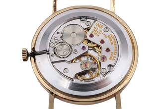 Thumbnail von Rolex Cellini 18k (0,750) Gold Handaufzug Herrenuhr Ref. 4112/8 Papiere 1996