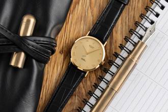 Thumbnail von Rolex Cellini 18k (0,750) Gold Handaufzug Herrenuhr Ref. 4112/8 Papiere 1996