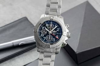 Thumbnail von Breitling Avenger Chronograph GMT 45 Otomatik Ref. A24315101B1A1 B&P Yeni