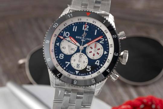  Breitling Super Avi B04 Chronograph GMT 46 Mosquito YB04451A1B1A1 