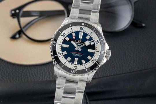  Breitling Superocean 42 Automatic 42 Stahl Herrenuhr Ref A17375211B1A1 