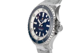Thumbnail von Breitling Superocean 42 Stahl Automatik Ref. A17375E71C1A1 B&P