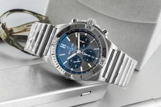 Thumbnail von Breitling Chronomat 42 B01 42 Titan Automatik Herrenuhr EB0134101M1E1