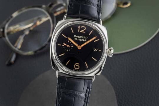  Panerai Radiomir 1940 3 Days Automatic Stahl Automatik Herrenuhr Ref. PAM01572 B&P 2026 