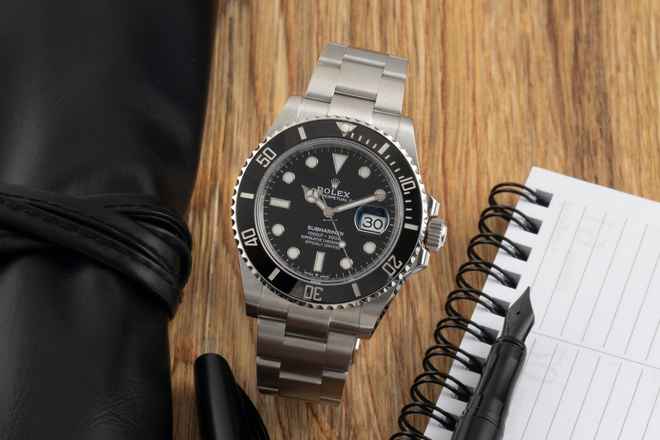  Rolex Submariner Date Oyster Stahl Automatik Herrenuhr Ref. 126610LN B&P 2024 
