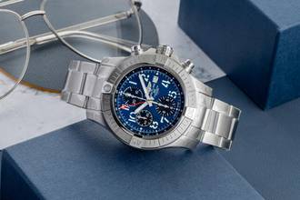 Thumbnail von Breitling Avenger Chronograph GMT 45 Stahl Automatik Ref. A24315101C1A1 B&P New