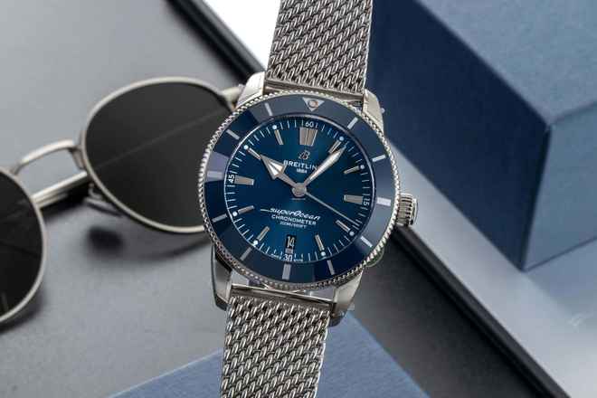  Breitling Superocean Heritage II 44 Automatik Ref. AB2030161C1S1 B&P 