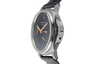 Thumbnail von Panerai Luminor Due GMT Power Reserve Titan Automatik Ref. PAM00964 B&P