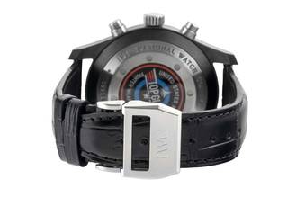 Thumbnail von IWC Fliegeruhr Chronograph Top Gun Pilot Chronograph Top Gun Keramik Automatik Herrenuhr Ref. IW388001 B&P