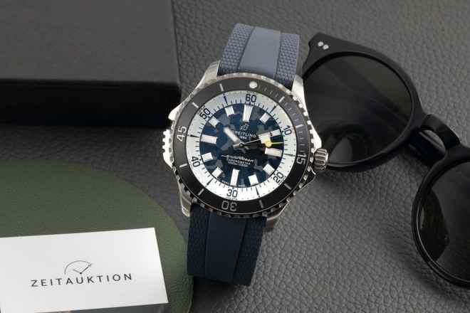  Breitling Superocean 46 Automatic 46 Super Diver Titan Ref. E10379351B1S1 B&P New 