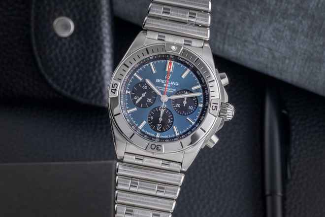  Breitling Chronomat 42 B01 42 Chronograph Automatik Ref. AB0134101C1A1 B&P 2021 