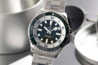 Thumbnail von Breitling Superocean 44 Automatic 44 Green Herrenuhr Ref A17376A31L1A1