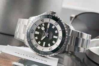 Thumbnail von Breitling Superocean 44 Automatic 44 Green Herrenuhr Ref A17376A31L1A1