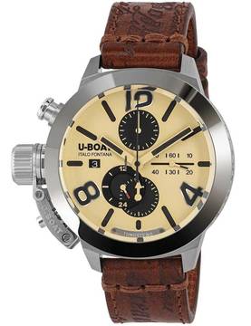U-Boat Classico 9568/A Classico 45 mm Tungsteno CAS 2 Herrenuhr 10ATM