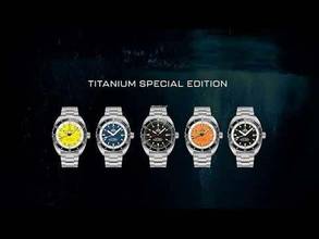Thumbnail von Swiss Military SMA34100.03 Diver Titanium Automatik Herrenuhr 42mm 30ATM