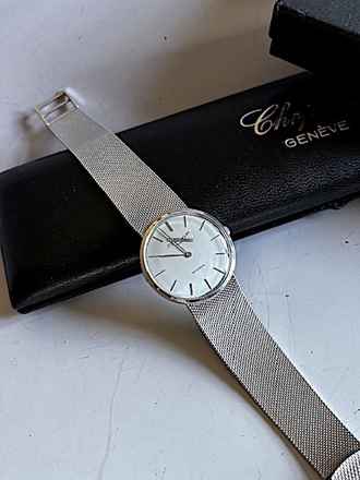  Chopard Classic Weißgolduhr 18 kt massiv Unisex neuwertig 