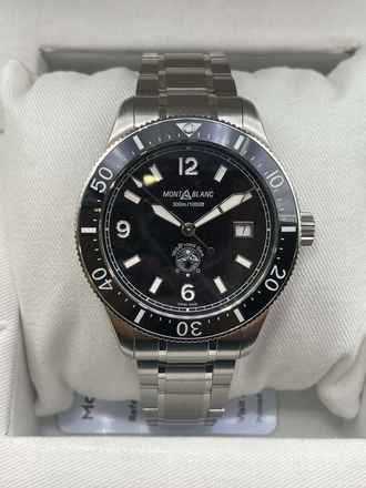  Montblanc 1858 Iced Sea Automatic Date FULL SET WITH BOX AND PAPERS NEW year:2026 