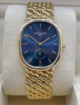 Patek Philippe Ellipse d'Or 3978/017 Watch only Fullgold 18Kt. rare Watch investment piece