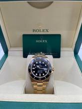 Thumbnail von Rolex Submariner Date Black Dial like NEW Yellowgold 18Kt. with Original Papers