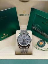 Thumbnail von Rolex Datejust 41 Rhodium Dial nice condition 2022 with Box&Papers